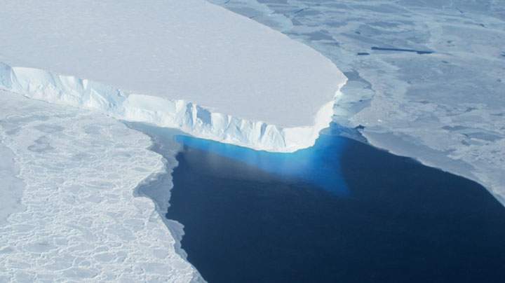 Thwaites Glacier, Antarctica. 