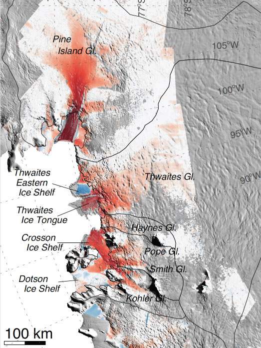 Glaciers in West Antarctica’s Amundsen Sea Embayment have “passed the point of no return” according to new research based on three different lines of evidence.