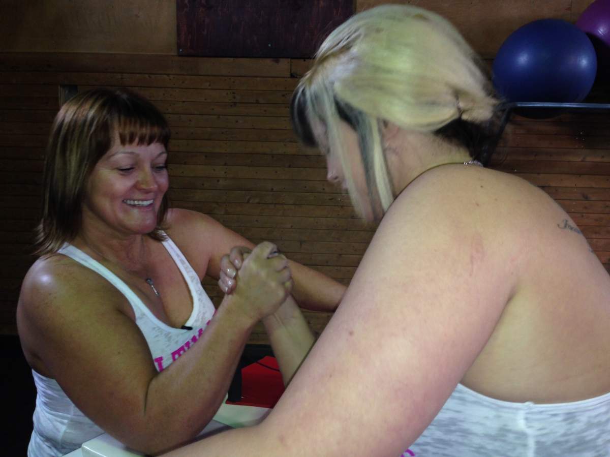 hirteen-time arm wrestling world champion Joyce King is coming out of retirement