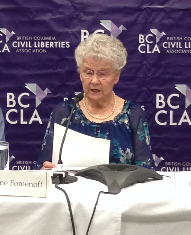 Gloria Taylor's mother Anne Fomenoff.