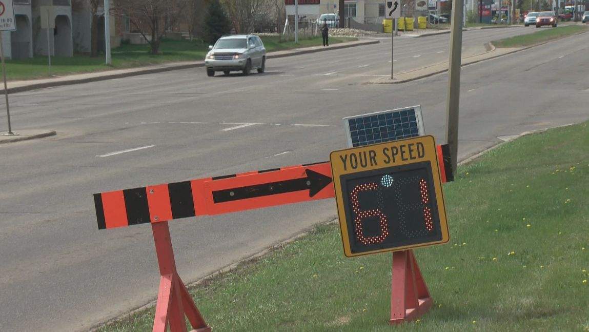 Edmonton motorists caught going nearly double construction zone speed limit - image