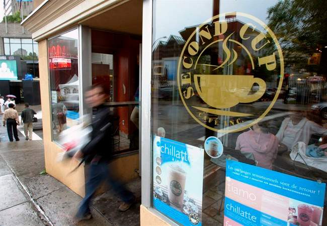 Edmonton-area Second Cup stores selling Italian Centre baked goods - image