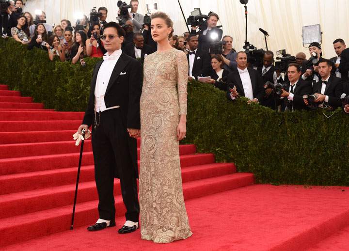 Johnny Depp and Amber Heard