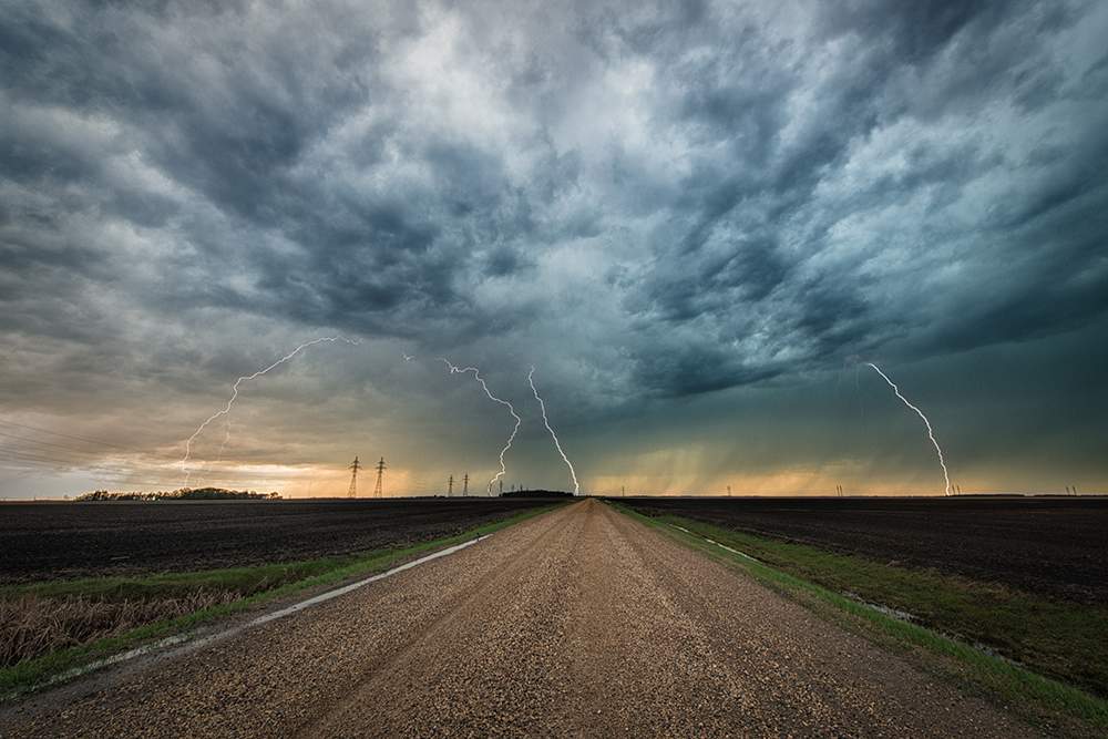A severe thunderstorm watch has been issued for southeastern Manitoba.