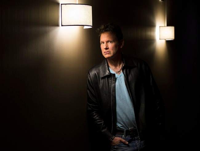 80's pop star Corey Hart poses for a photograph in Montreal, Monday, May 19, 2014. 
