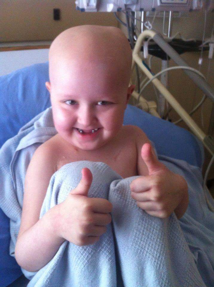 Hannah Day gives a thumbs up.