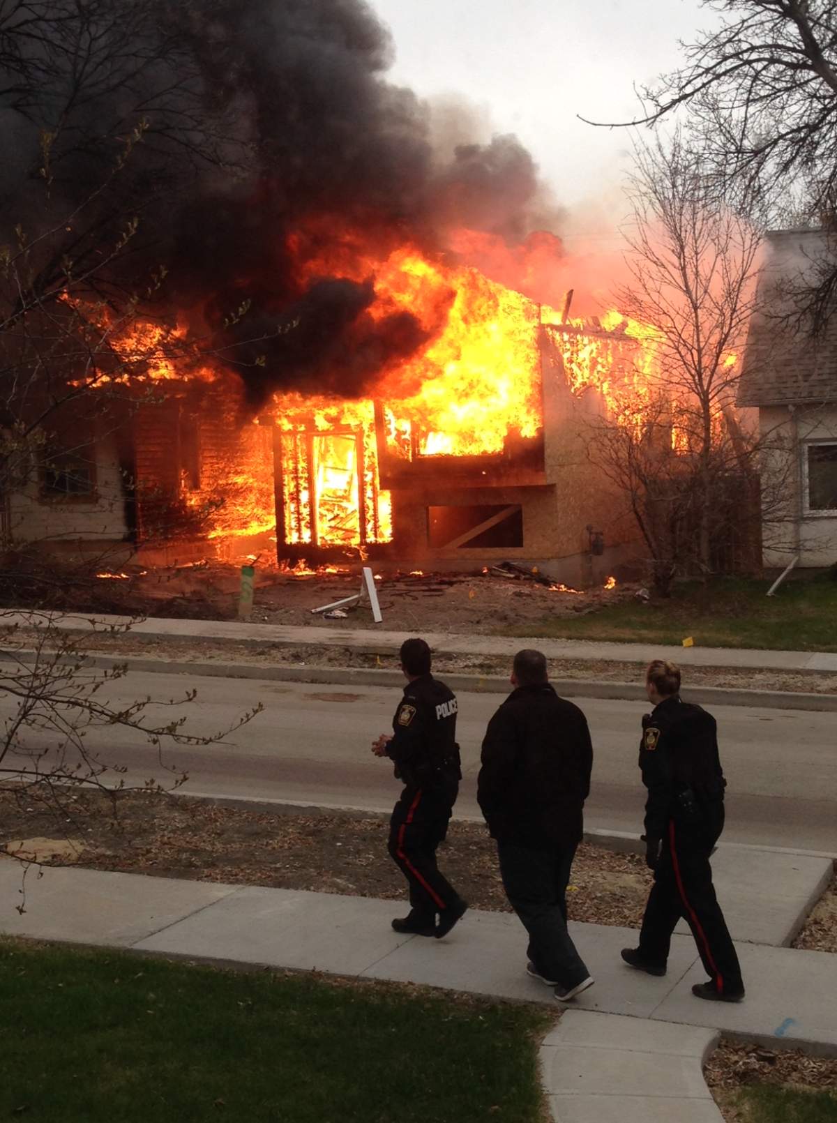 Teens arrested facing arson charges in connection with fire destroyed 2 homes on Jefferson Avenue and damaged two others on May 19th.