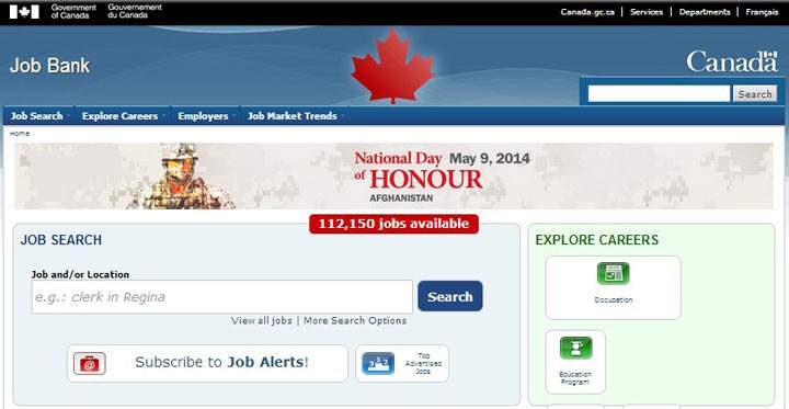 Online job bank