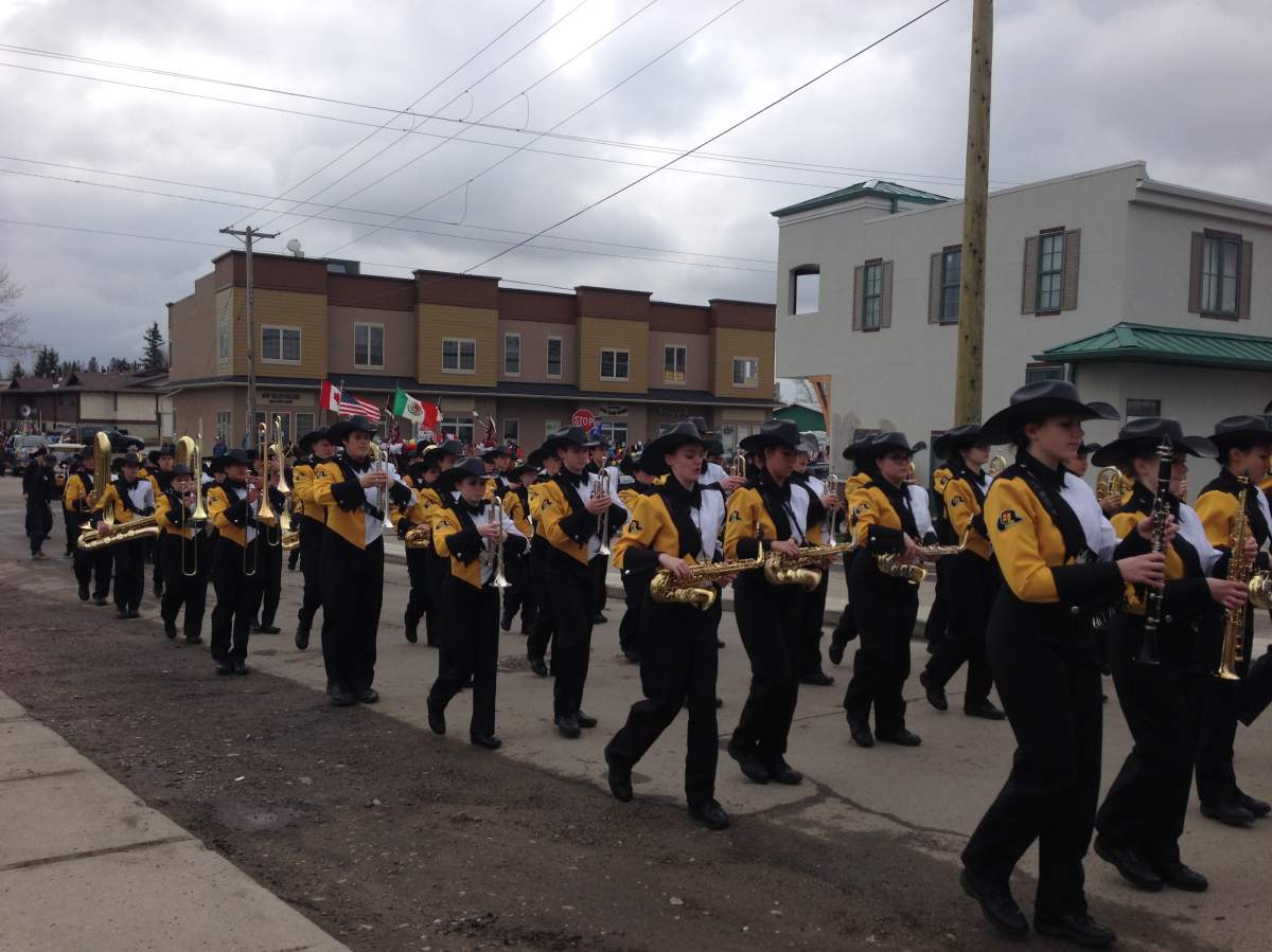 The Little Britches Parade in High River.