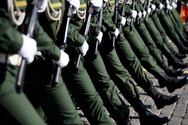 Russia's military today can overpower any potential foe, President Vladimir Putin says.