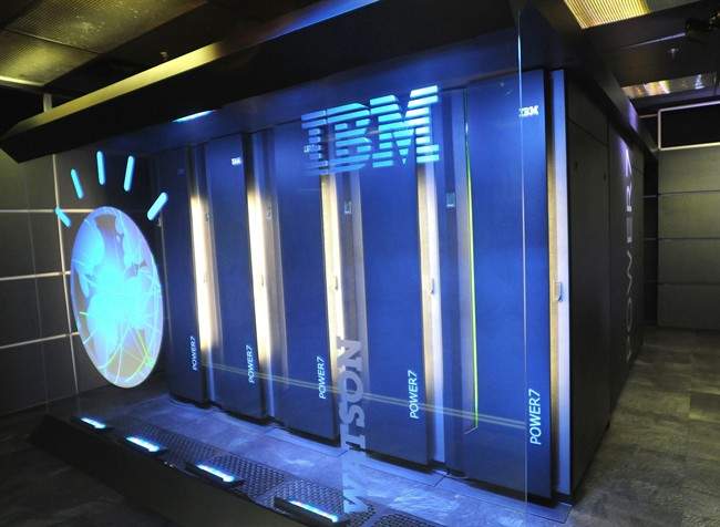 A Jan. 13, 2011 file photo provided by IBM shows the IBM computer system known as Watson, at IBM's T.J. Watson research center in Yorktown Heights, N.Y.