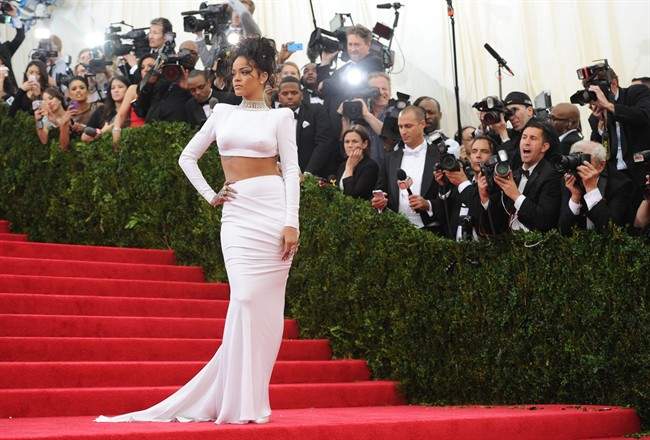 Rihanna, pictured in May 2014.