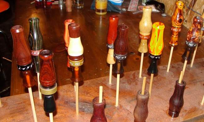 Handmade duck calls attract a following