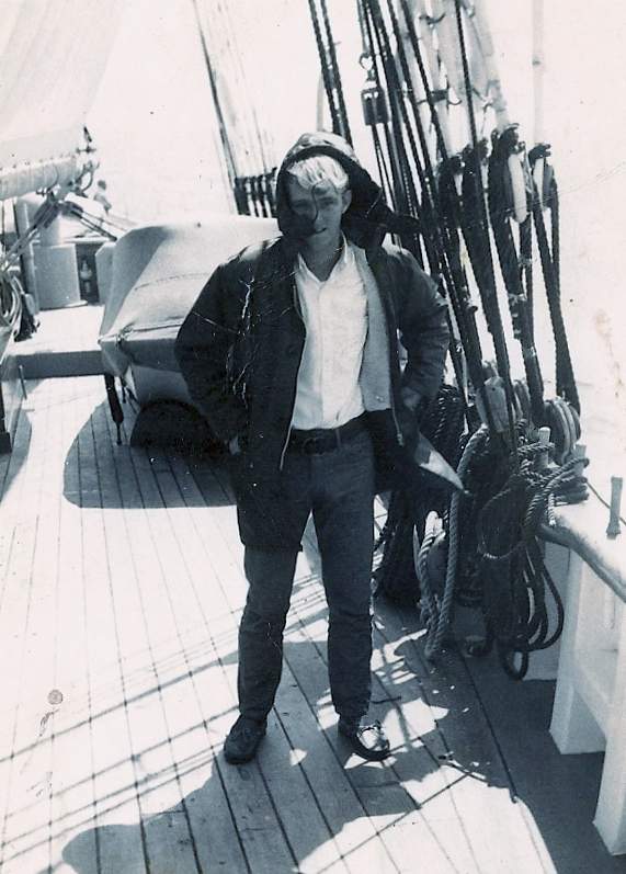 Lou Boudreau was 17 years old when he became a deckhand on the Bluenose II.