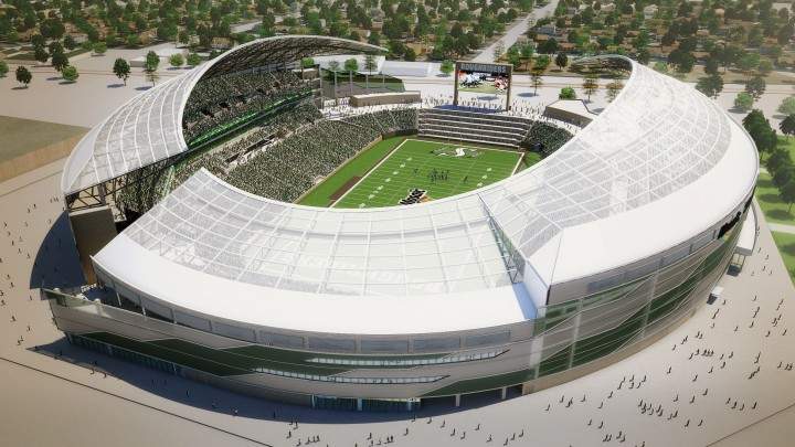 An image of the new stadium that is slated to open in Regina for the 2017 CFL season.