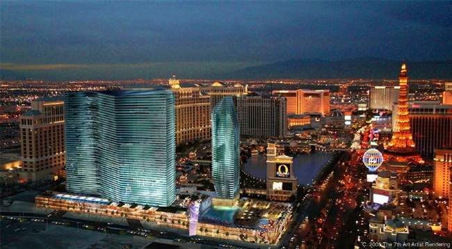 This undated image provided by The Cosmopolitan of Las Vegas, shows the Cosmopolitan hotel and casino, in Las Vegas.
