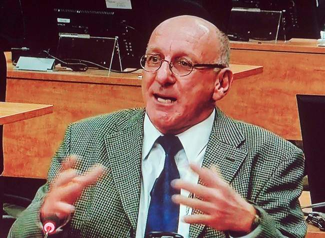 Francois Beaudry, former advisor for the Quebec Transport Ministry at the Charbonneau Commission on May 5, 2014.