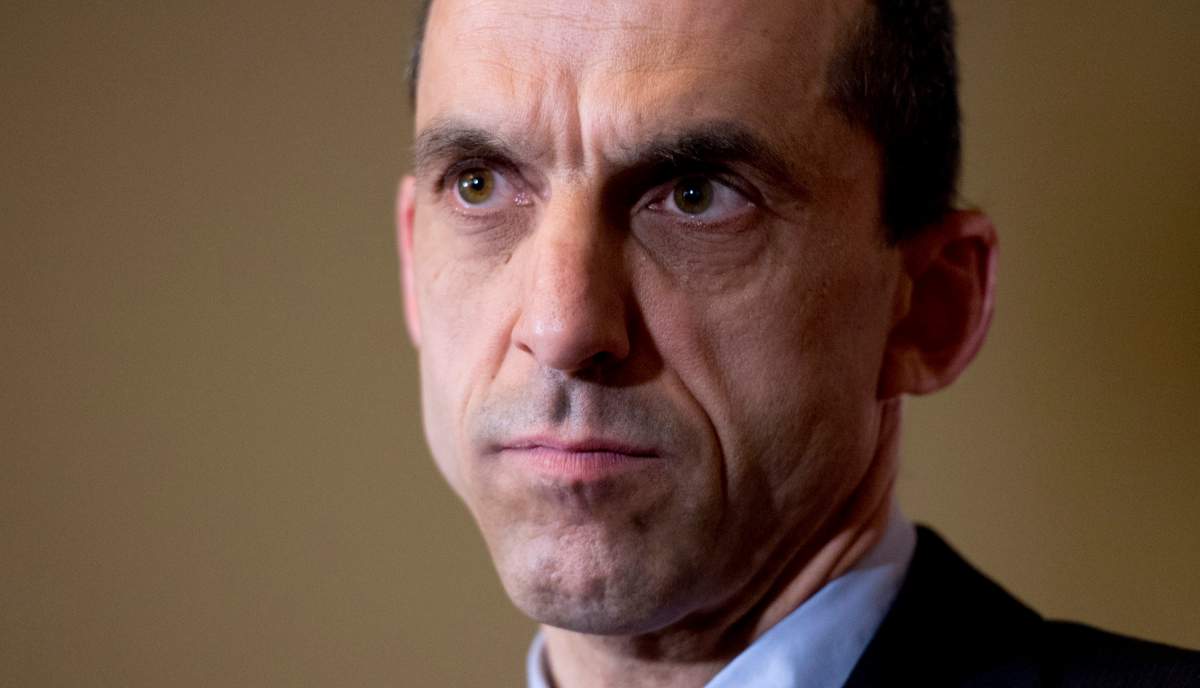 Minister of Public Safety and Emergency Preparedness Steven Blaney listens to a question as he responds to the Auditor General's report Tuesday May 6, 2014 in Ottawa. THE CANADIAN PRESS/Adrian Wyld.