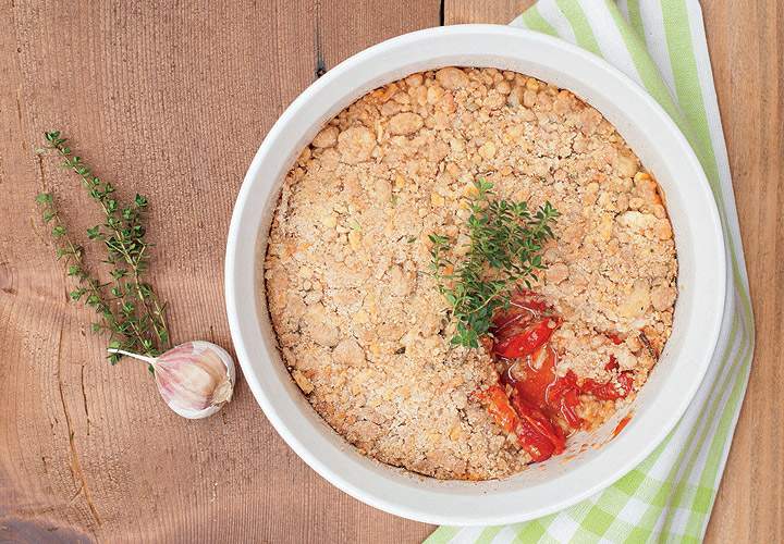 Recipe: Roasted Tomato Cobbler With Thyme