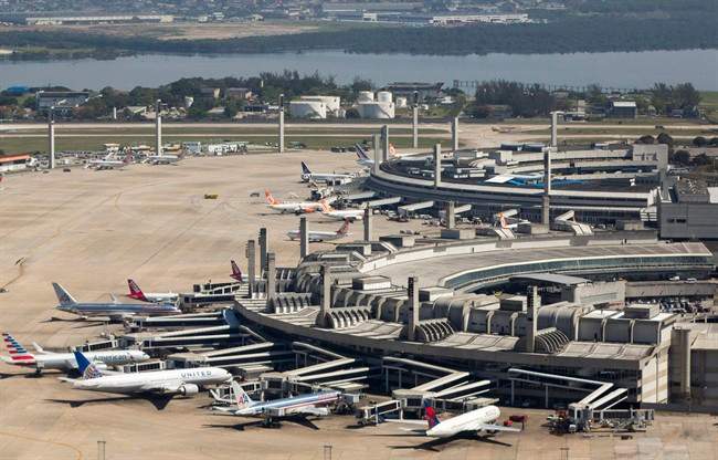 FILE - The chronic delays in airport renovations have matched stadium construction, but the Brazilian government is reassuring visitors they won't have problems on arrival. On Monday, May 19, 2014, Brazil's Civil Aviation Minister Wellington Moreira Franco said that although some of the "work won't be finished, all airports will be prepared to adequately" receive World Cup tourists.