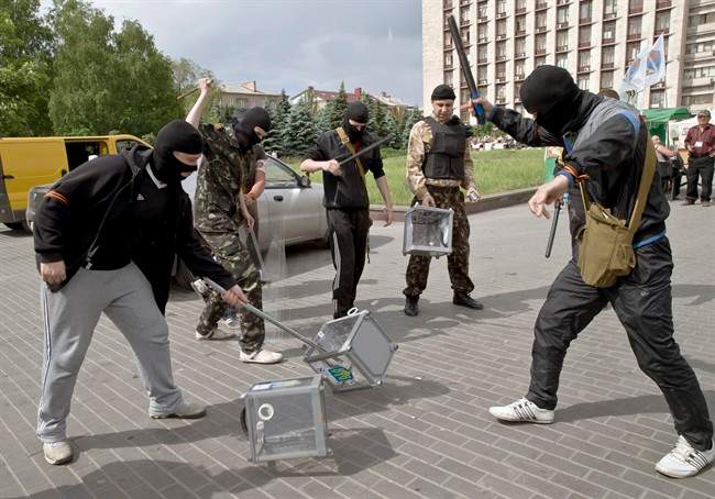 Ukraine holds the first round of presidential elections Sunday in a vote seen as crucial to restoring order in the country