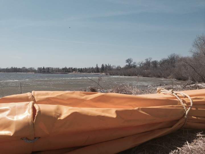 The province sealed off the harbours with a silt curtain before injecting liquid potash into the water.