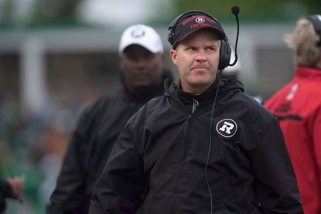 Ottawa Redblacks head coach Rick Campbell.