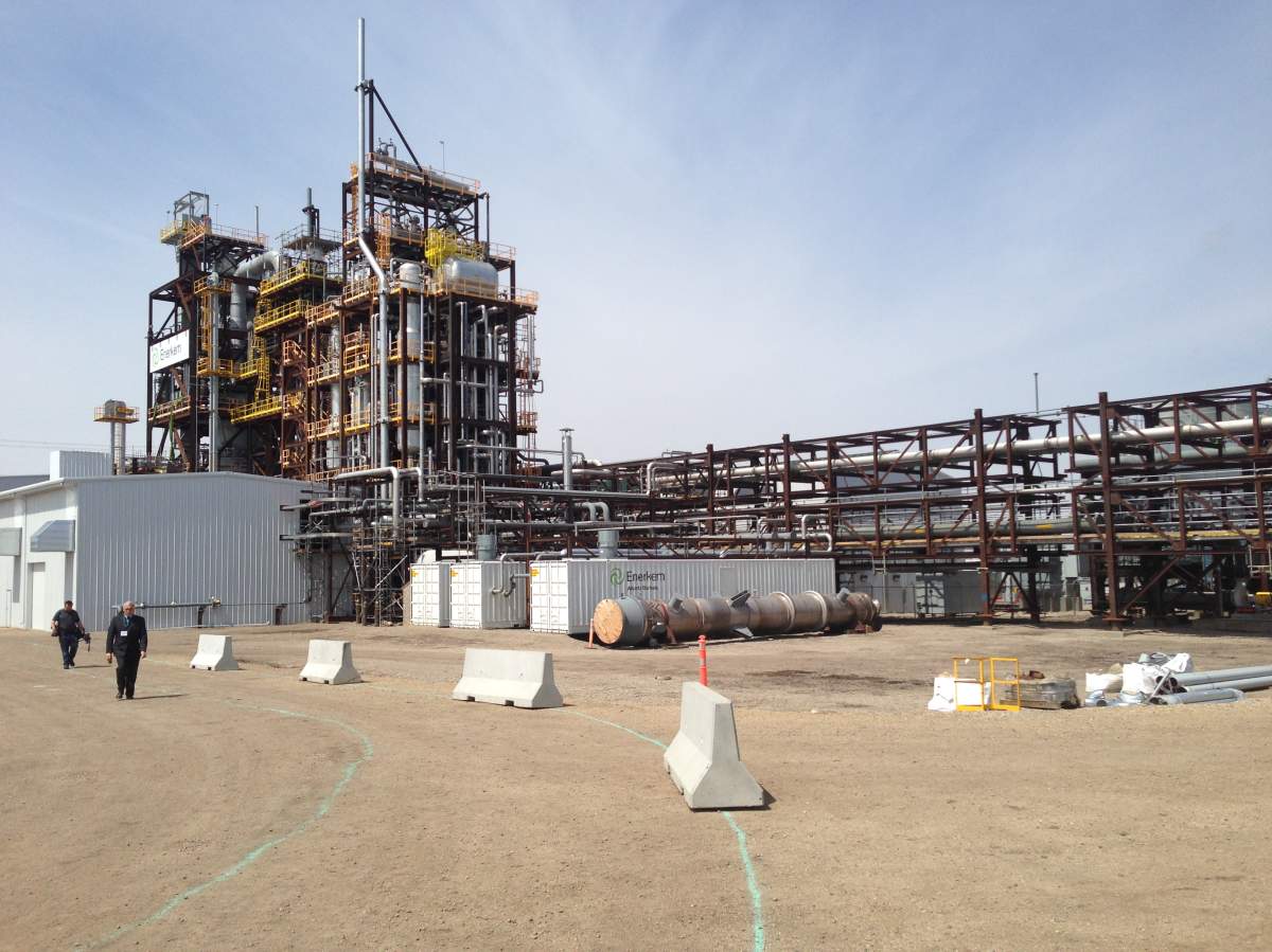 Enerkem's Waste-to-Biofuels and Chemicals Facility, is located at the Edmonton Waste Management Centre.