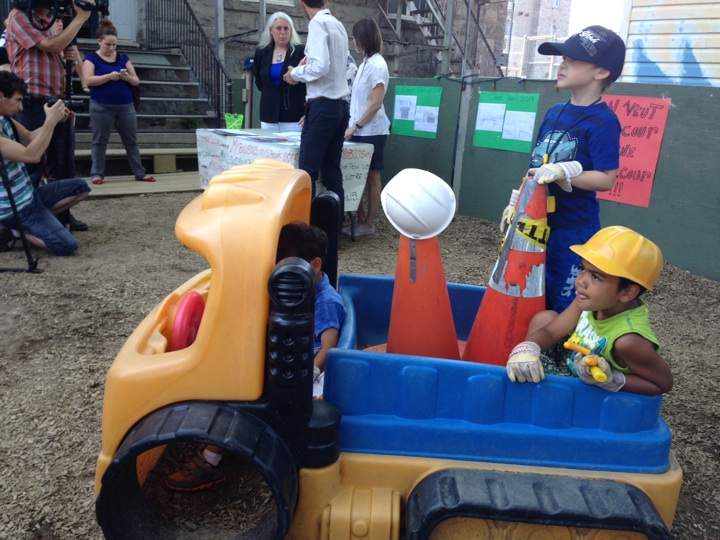 Children at CPE Lafontaine.
