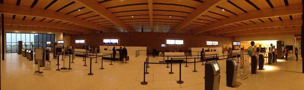 The new $258-million Fort McMurray international terminal opens, Monday, June 9, 2014. 