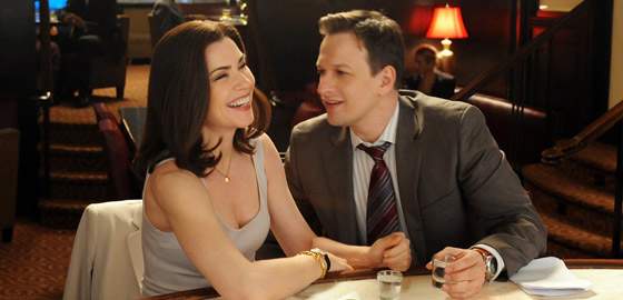 A still from the television program “The Good Wife.”