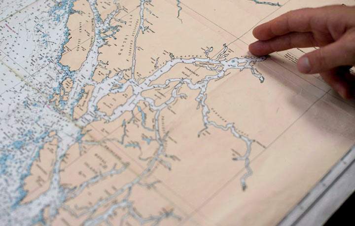 Northern Gateway route