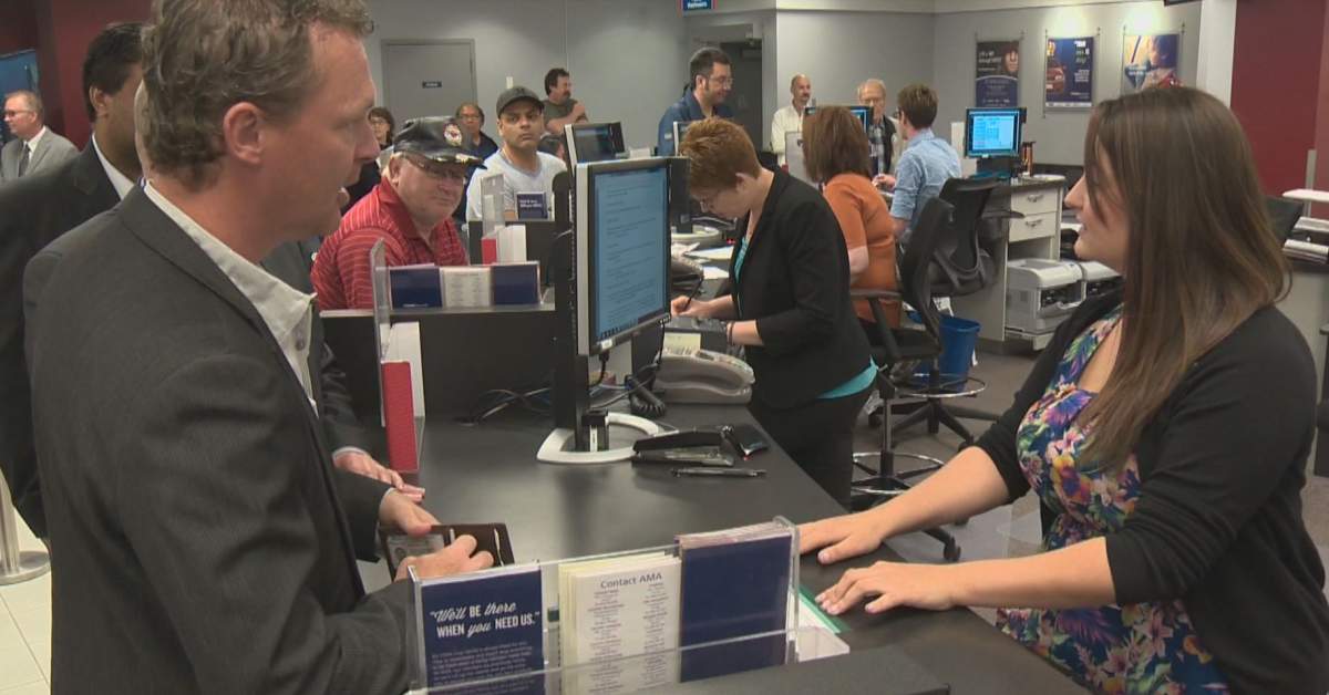 An AMA registry in Edmonton. June 9, 2014.