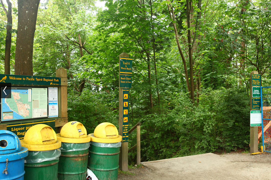RCMP say a woman was heavily intoxicated when she fell 40-feet from a trail to UBC's Wreck Beach. 