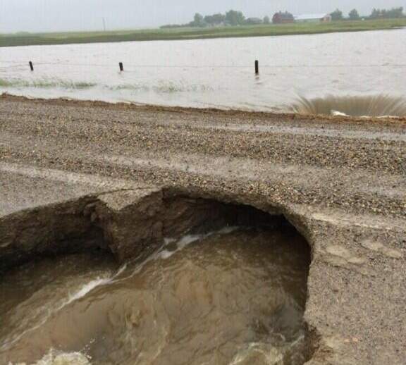 East of Claresholm
