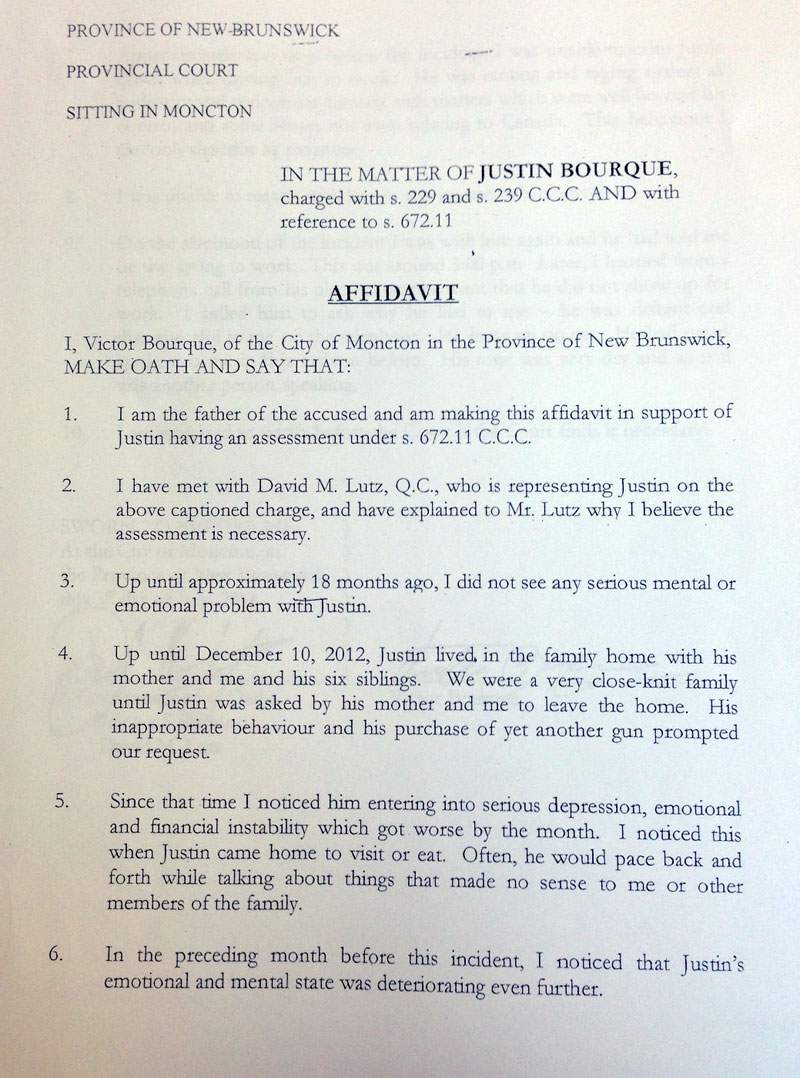 Justin Bourque was ‘ranting and raging’ in days before shootings: dad - image