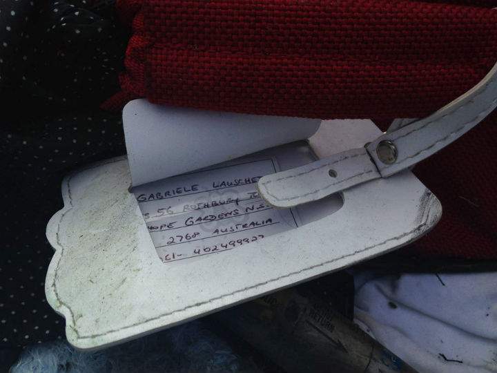 Personal effects near the wreckage from Malaysia Airlines Flight MH17
