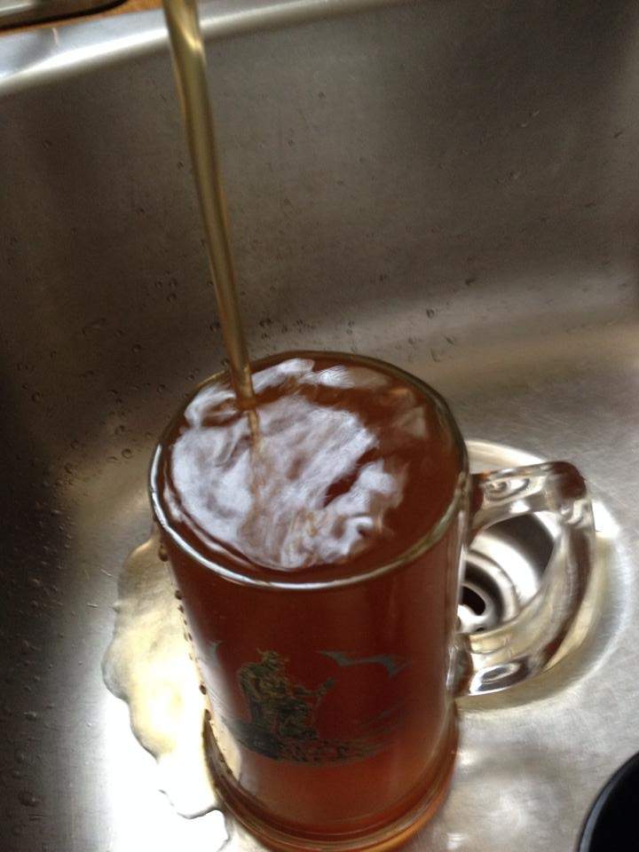 Winnipeg brown water