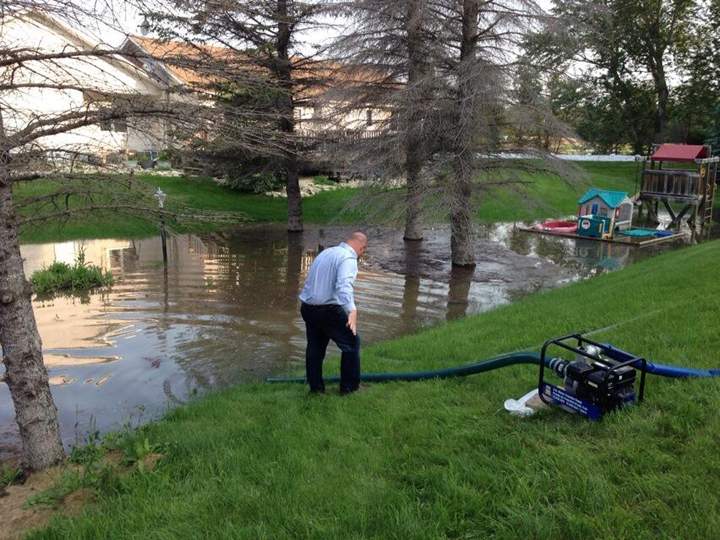 Manitoba flood Cartier