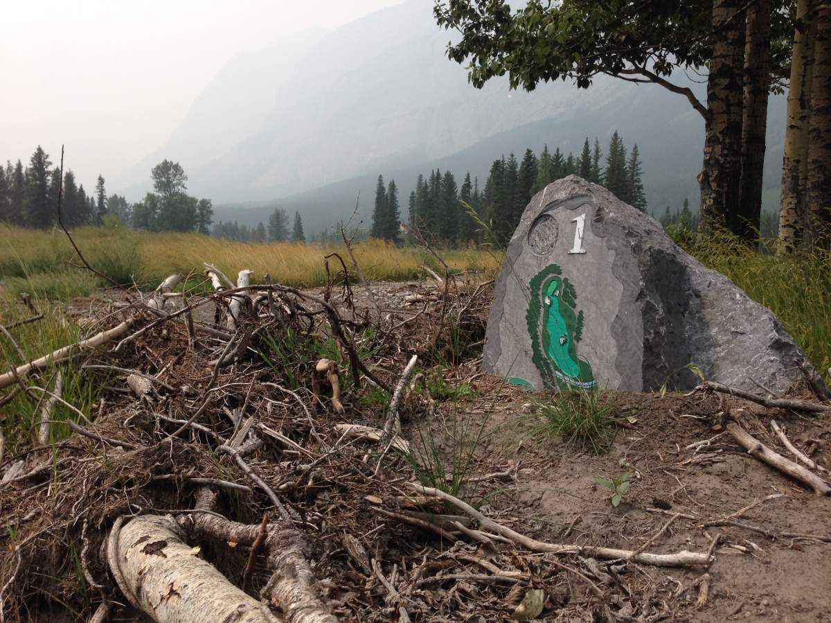 The Kananaskis Country Golf Course post-flood in July 2014.