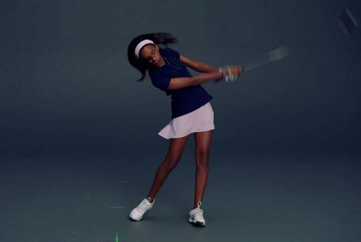A still from the Always #LikeaGirl commercial.