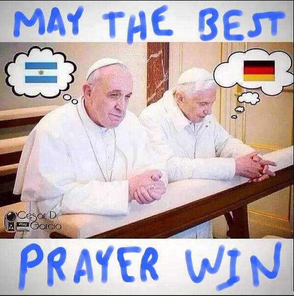 World Cup 2014: Battle of the Popes - image