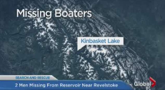 Crews are searching the area for 2 missing boaters.