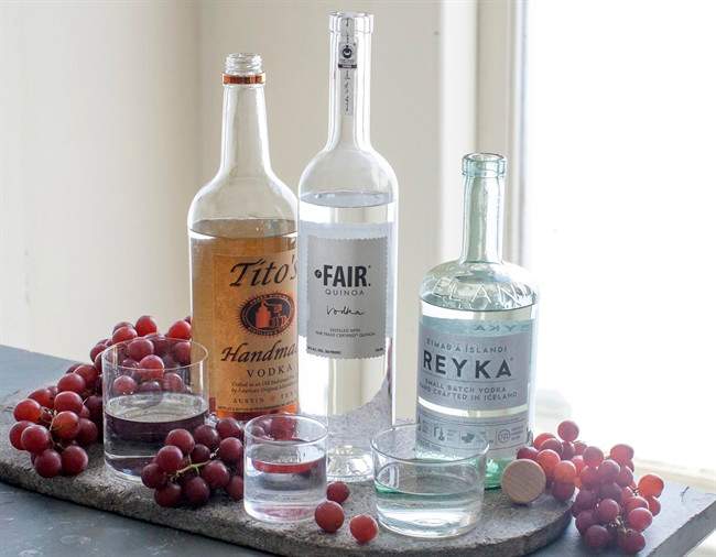 New high-end products distill essence of vodka