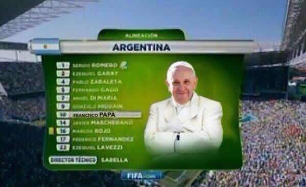 World Cup 2014: Battle of the Popes - image