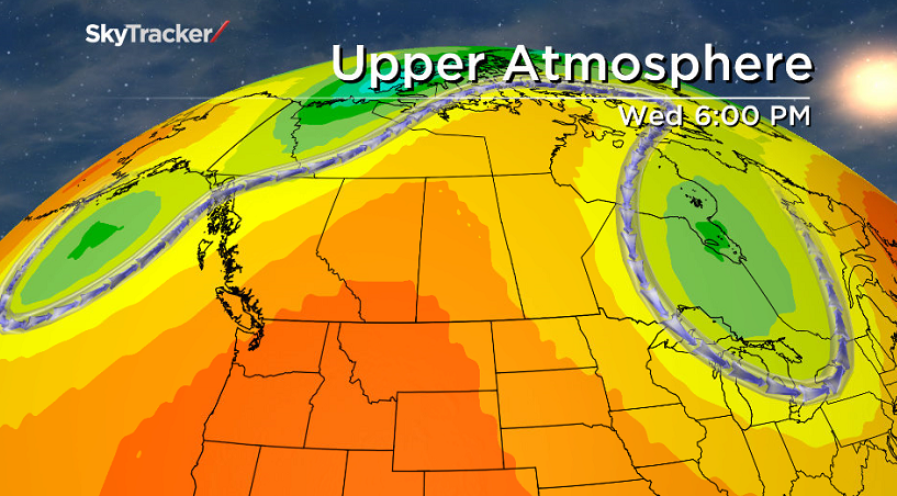 Record heat has hit Saskatchewan right on schedule.