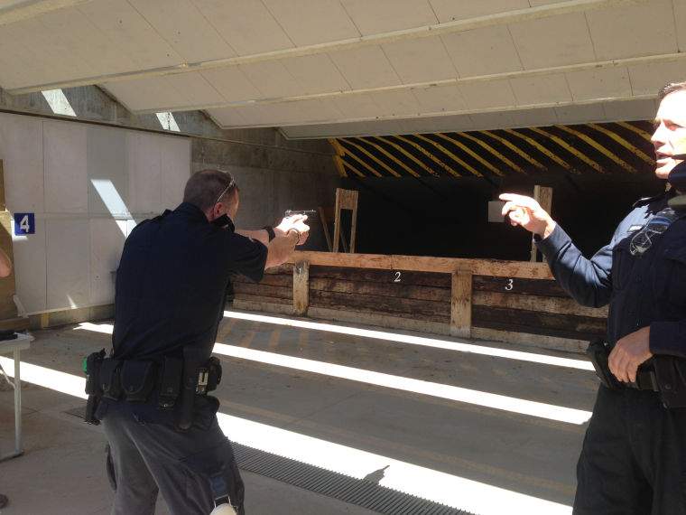 Edmonton police gun training