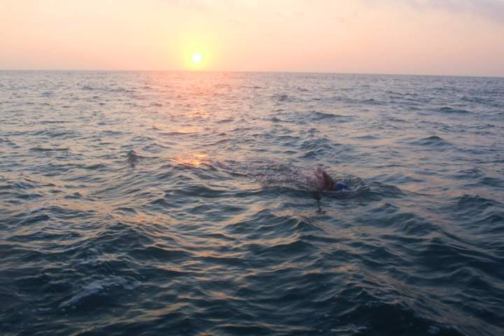 Saskatchewan soldier joked in '44 about channel swim; Swift Current granddaughter does it 70 years later.
