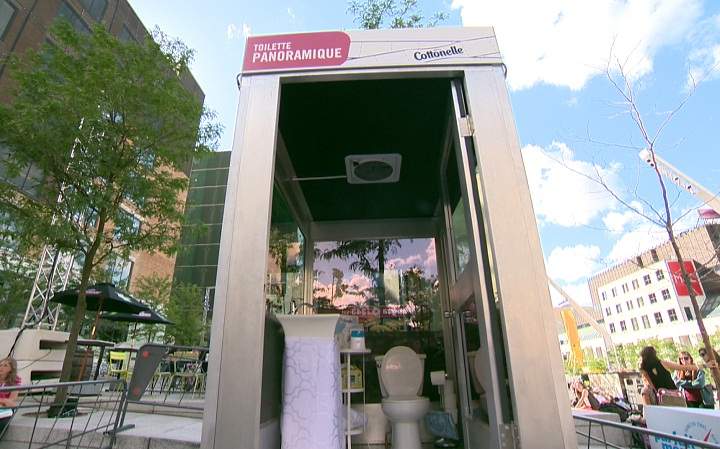 Montreal’s first see-through outdoor toilet is coming to the city's Quartier des Spectacles.
