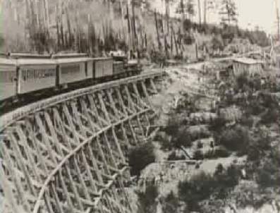 Railway car first chugged along the E&N railway back in 1886.